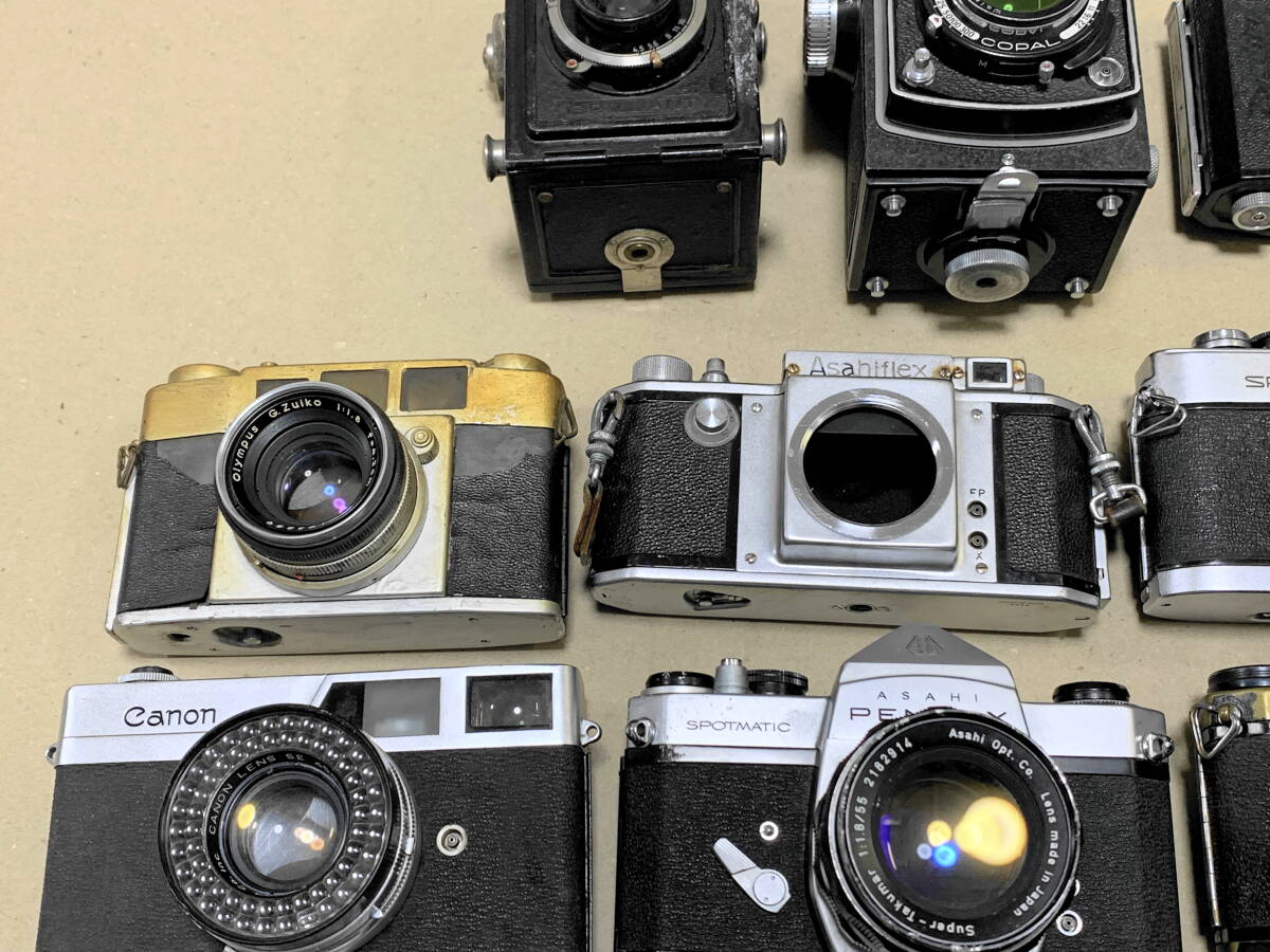 フィルムカメラ まとめ売り 12臺セット 動作未確認(rèn) ジャンク ペンタックス/CANON/Minolta/他 #02407