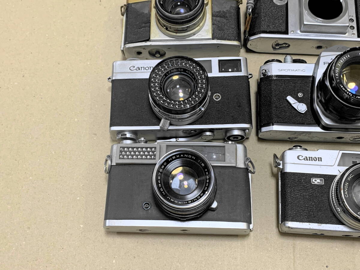 フィルムカメラ まとめ売り 12臺セット 動作未確認(rèn) ジャンク ペンタックス/CANON/Minolta/他 #02407