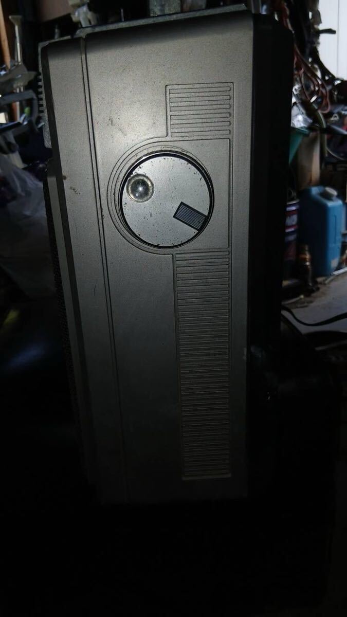 GF-505ST SHARP シャープ ラジカセ 昭和レトロ AM FM 大型ラジカセ カセットテープ_画像10