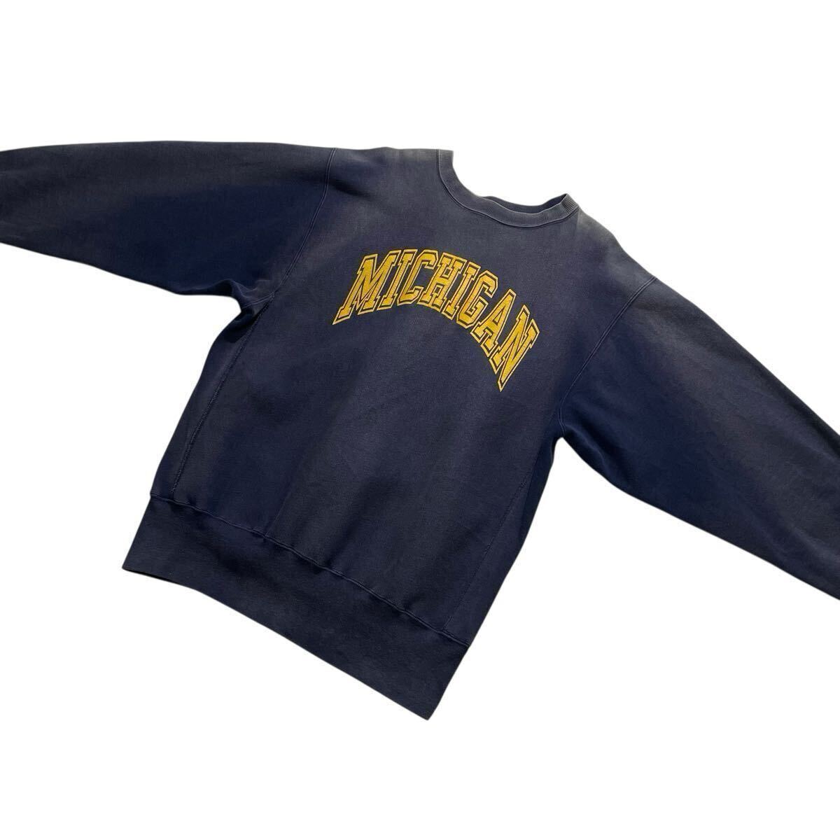 Champion MICHIGANミシガンLリバースウィーブ 90sフェード Champion MICHIGANミシガンLリバースウィーブ 90sフェード