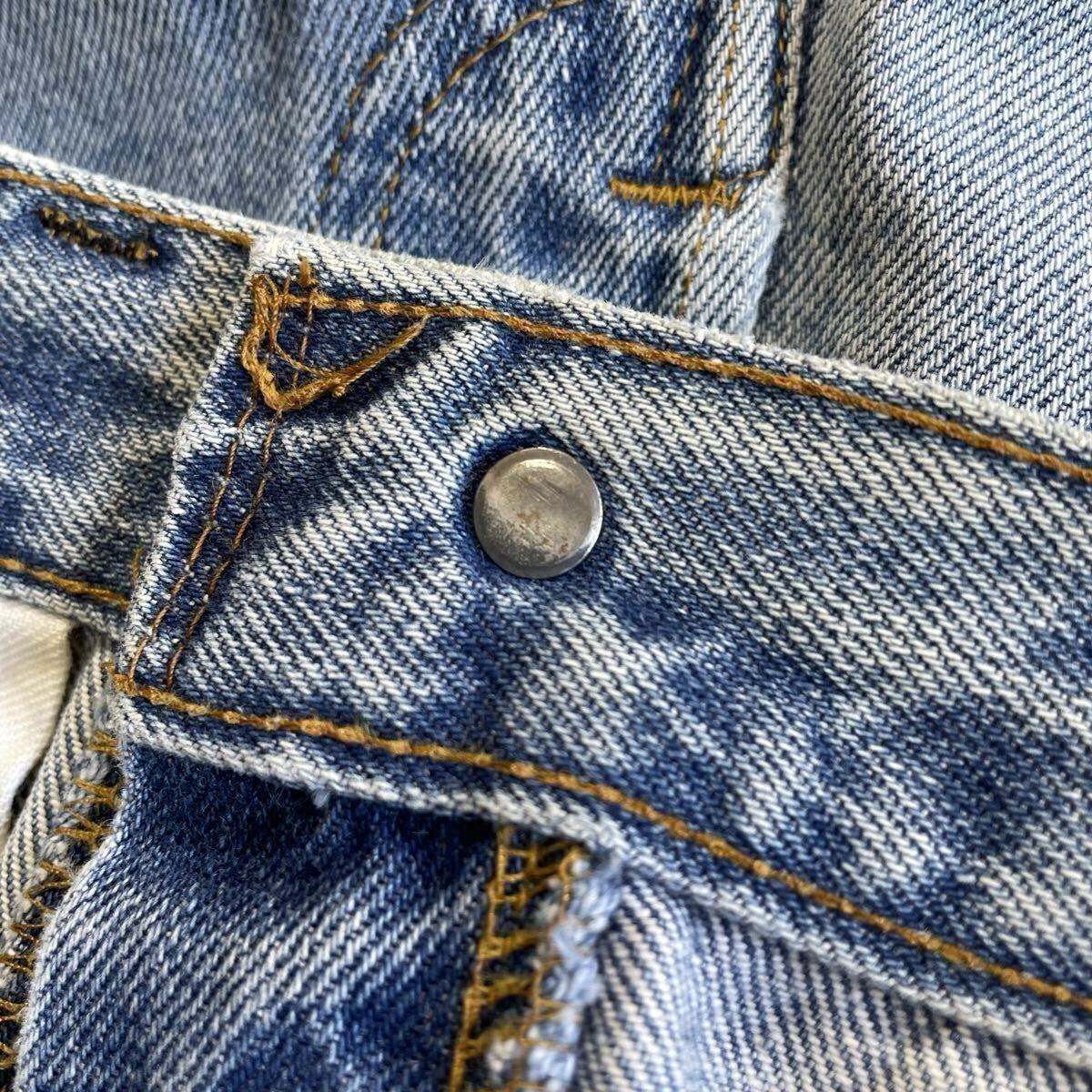 66后期?70s USA制 Levis 501 W33L34 オリジナル ビンテージ ヒゲ リペア 赤耳 リーバイス 501 66后期 デニムパンツ ゴールデンサイズ