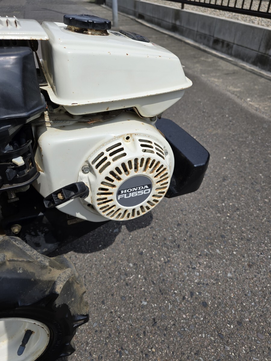 HONDA 耕うん機 FU650 LUCKY あっぱれロータリー ホンダ 同軸同時正逆転機構 ガソリン_画像4