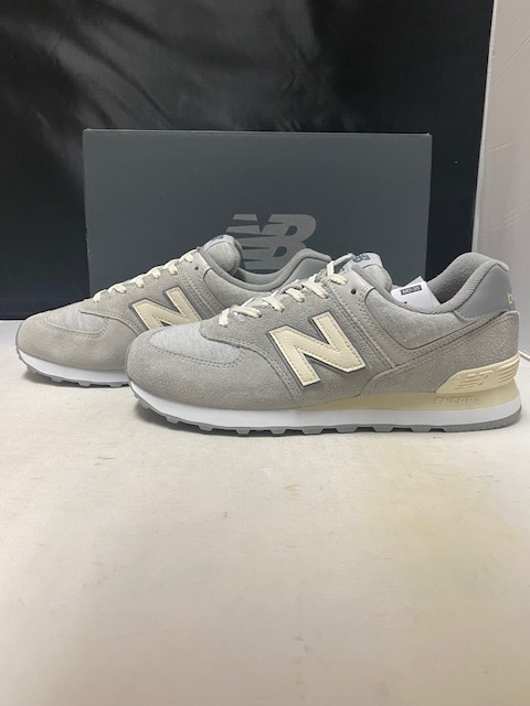 【訳あり新品】New Balance U574 GBG GRAY US9.0 27.0cm Dワイズ ニューバランス グレー ランニング ジョギング フィットネス スウェット_画像2