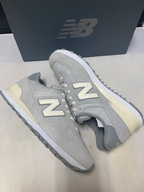 【訳あり新品】New Balance U574 GBG GRAY US9.0 27.0cm Dワイズ ニューバランス グレー ランニング ジョギング フィットネス スウェット_画像5