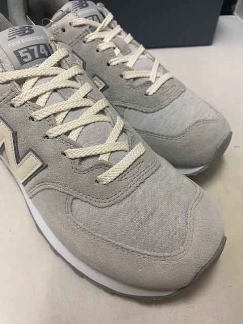 【訳あり新品】New Balance U574 GBG GRAY US9.0 27.0cm Dワイズ ニューバランス グレー ランニング ジョギング フィットネス スウェット_画像7