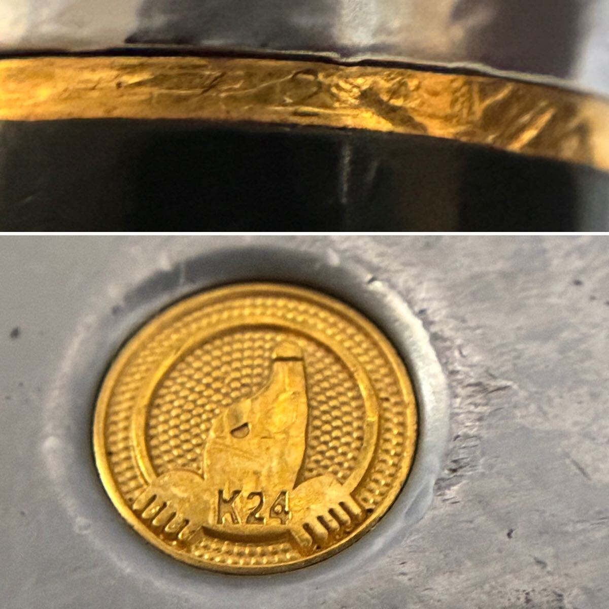 O401 ゴルフクラブ k24 金24 24金モグラ 24金リング HONMA LB-737 H&F キャビティ 5本セット カーボン 四つ星 