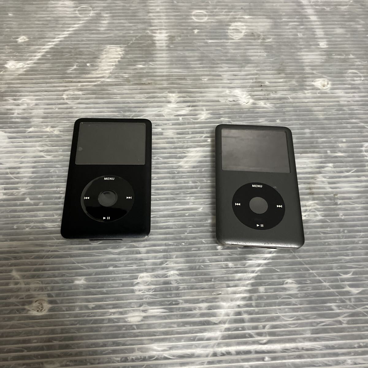 O430 2臺まとめて　Apple iPod classic A1238 160GB 80GB 現(xiàn)狀品　ジャンク