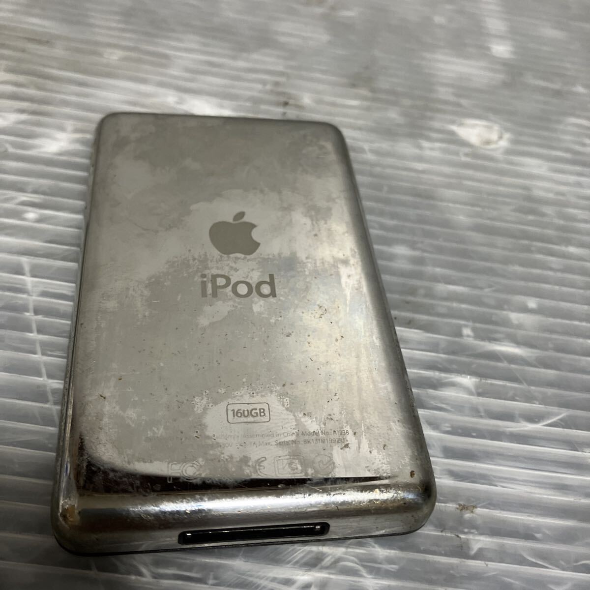 O430 2臺まとめて　Apple iPod classic A1238 160GB 80GB 現(xiàn)狀品　ジャンク