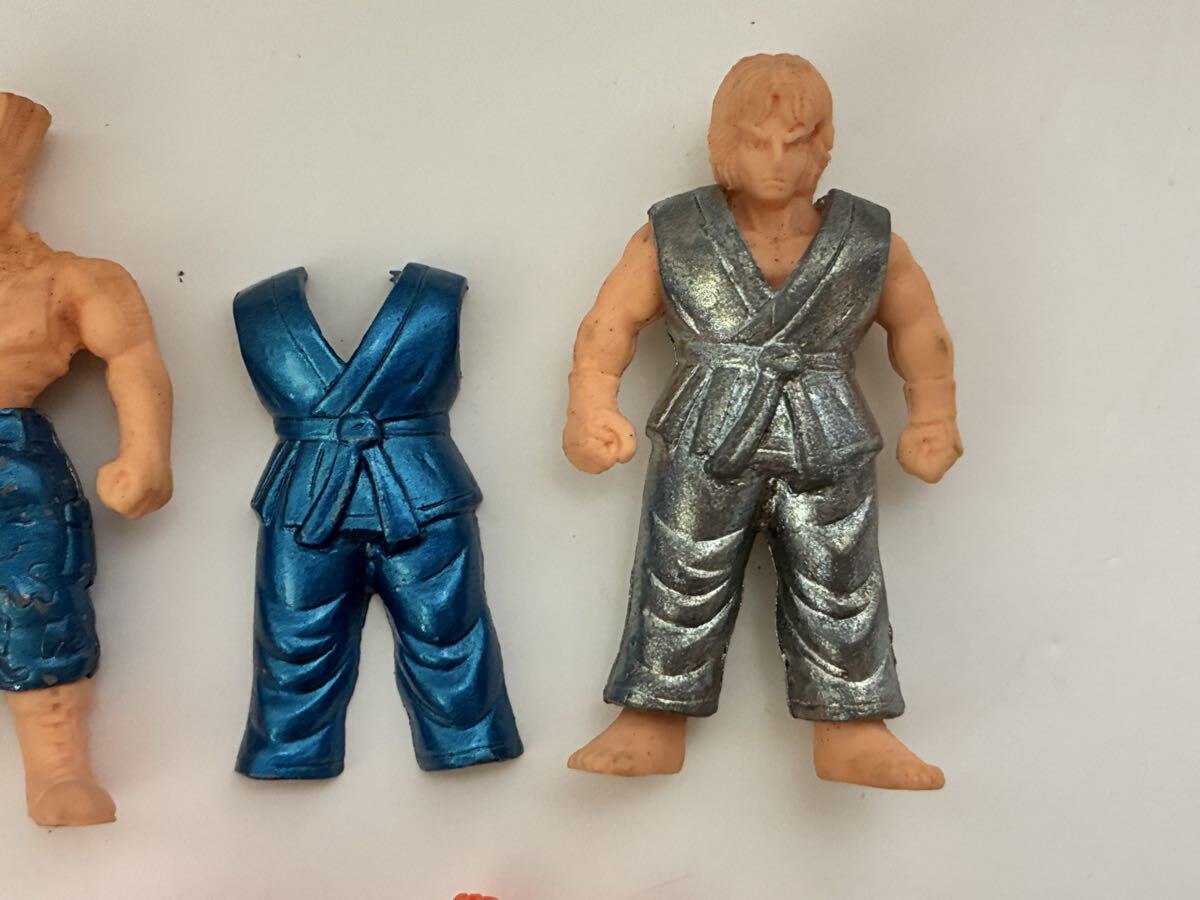 O533 ストリートファイター 消しゴム 当時物 20点まとめ フルメタルファイター ケン リュウ ガイル ベガ サガット ダルシム_画像3