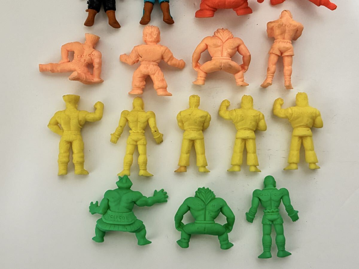 O533 ストリートファイター 消しゴム 当時物 20点まとめ フルメタルファイター ケン リュウ ガイル ベガ サガット ダルシム_画像9