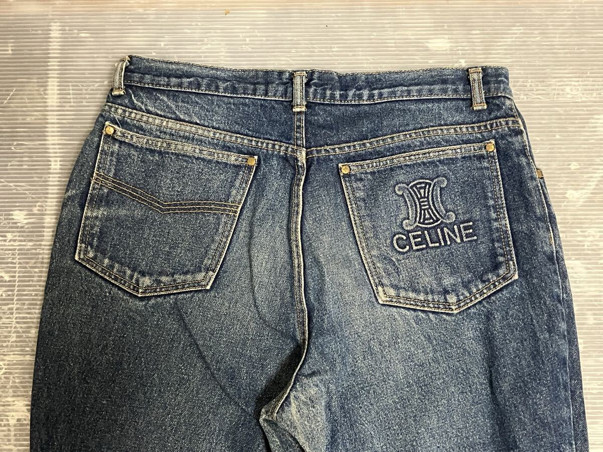▲O540▲ celine セリーヌ　マカダムロゴ　ジーパン　ジーンズ　デニム　メンズ　35 ズボン　パンツ