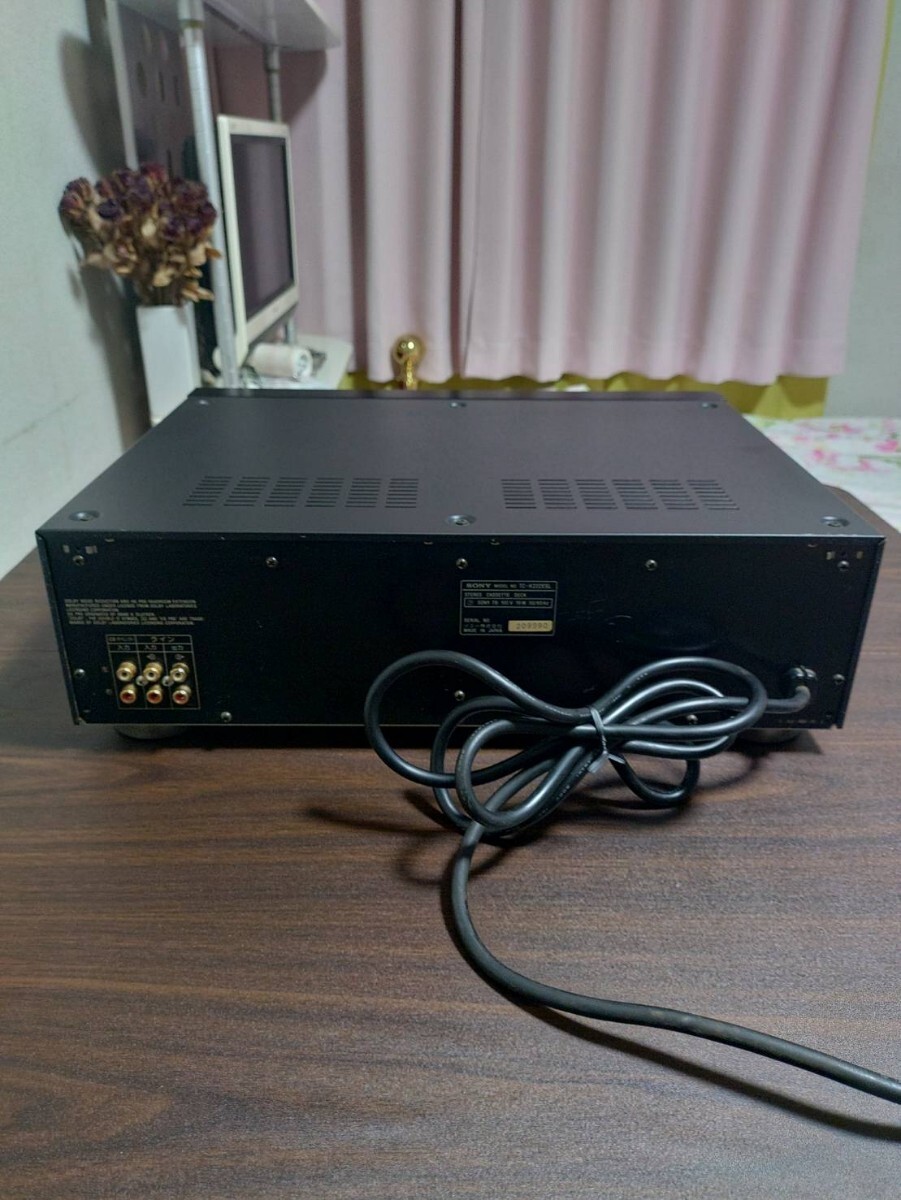 SONY　ソニー　カセットデッキ　TC-K222ESL　ジャンク
