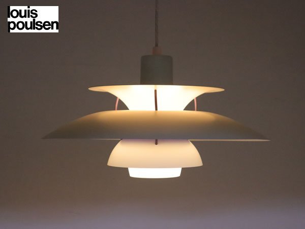 ◆louis poulsen◆ ルイスポールセン PH5 plus PH5 プラス ペンダントランプ/照明 ホワイト 北歐 9萬(wàn)