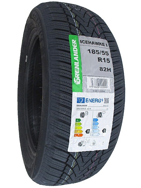 185/55R15 2025年製 新品スタッドレスタイヤ GRENLANDER ICEHAWKE 1 送料無料 185/55/15_画像3