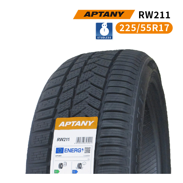 225/55R17 2025年制 新品スタッドレスタイヤ APTANY RW211 送料無料 225/55/17