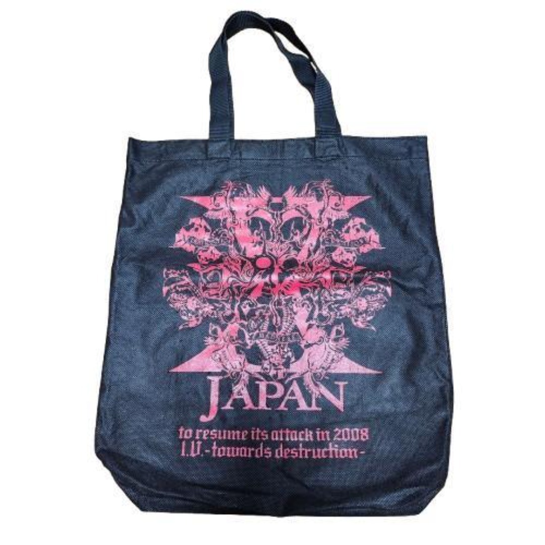 XJAPAN　 トートバッグ　不織布　A4　ツアーグッズ_画像2