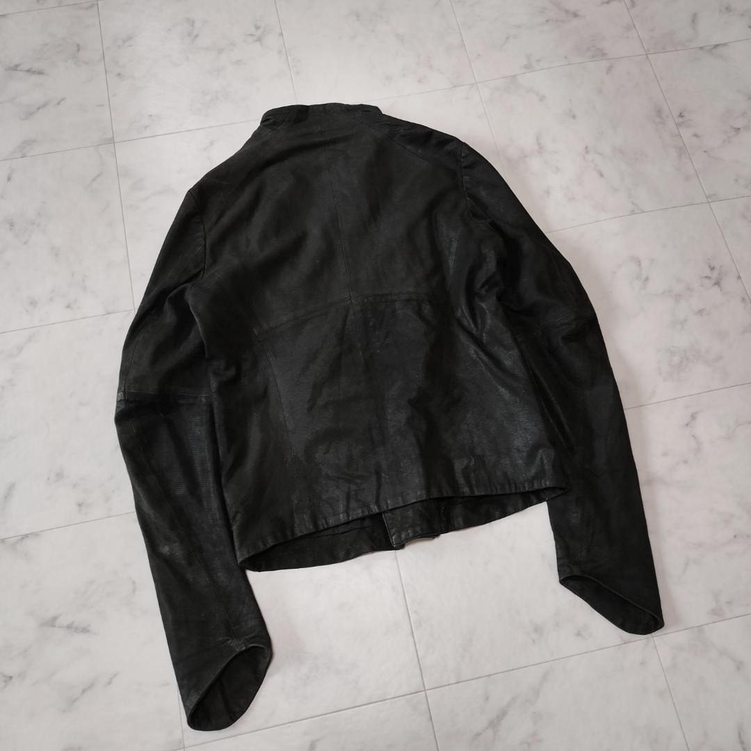 ユリウス ダブルライダースジャケット L 14AW ISETAN 伊勢丹別注 黒 ユリウス ダブルライダースジャケット L 14AW ISETAN 伊勢丹別注