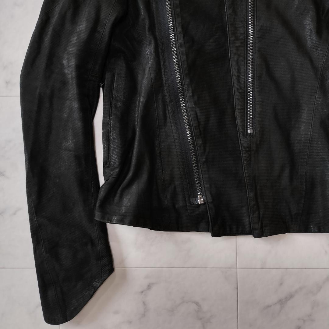 ユリウス ダブルライダースジャケット L 14AW ISETAN 伊勢丹別注 黒 ユリウス ダブルライダースジャケット L 14AW ISETAN 伊勢丹別注