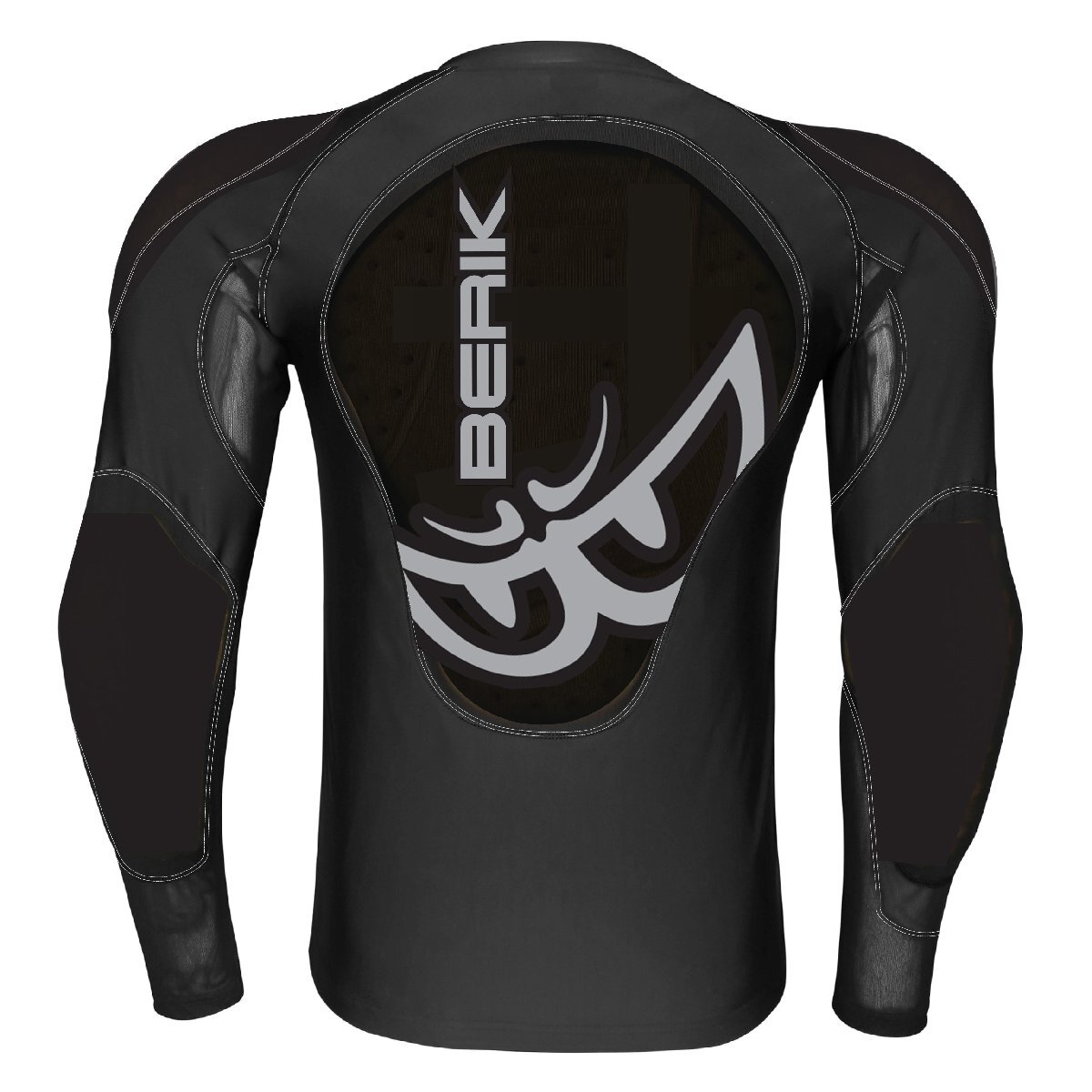 夏本番 BERIK ベリック メッシュ インナープロテクター 胸 背中 肩 肘 256101 BLACK 50サイズ L相當(dāng) アウター バイクウェア \1～ 1円