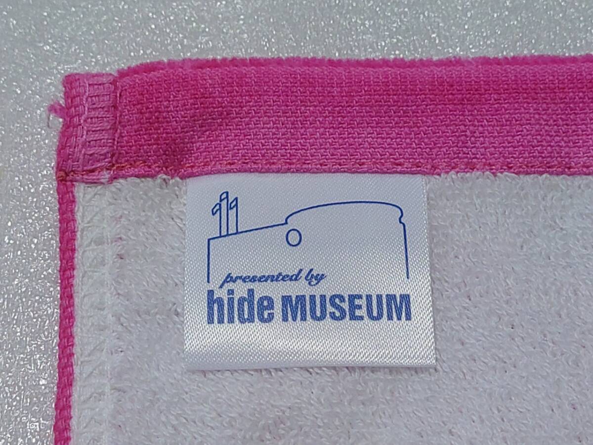 未使用　X JAPAN　hide MUSEUM 2016バースデイパーティー　マフラータオル 日本制　綿１００％