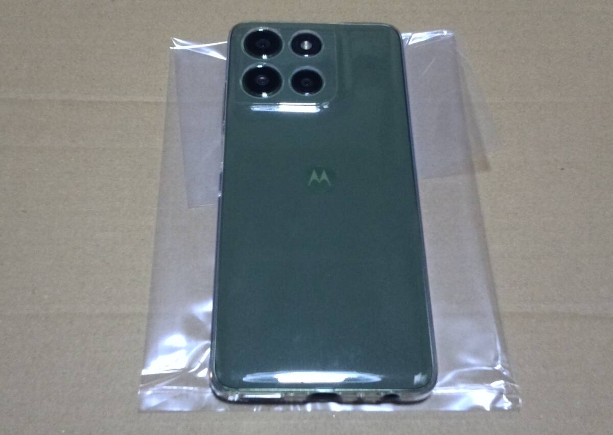 新品 未使用 motorola moto g66j 5G 8GB+128GB ディルグリーン SIM