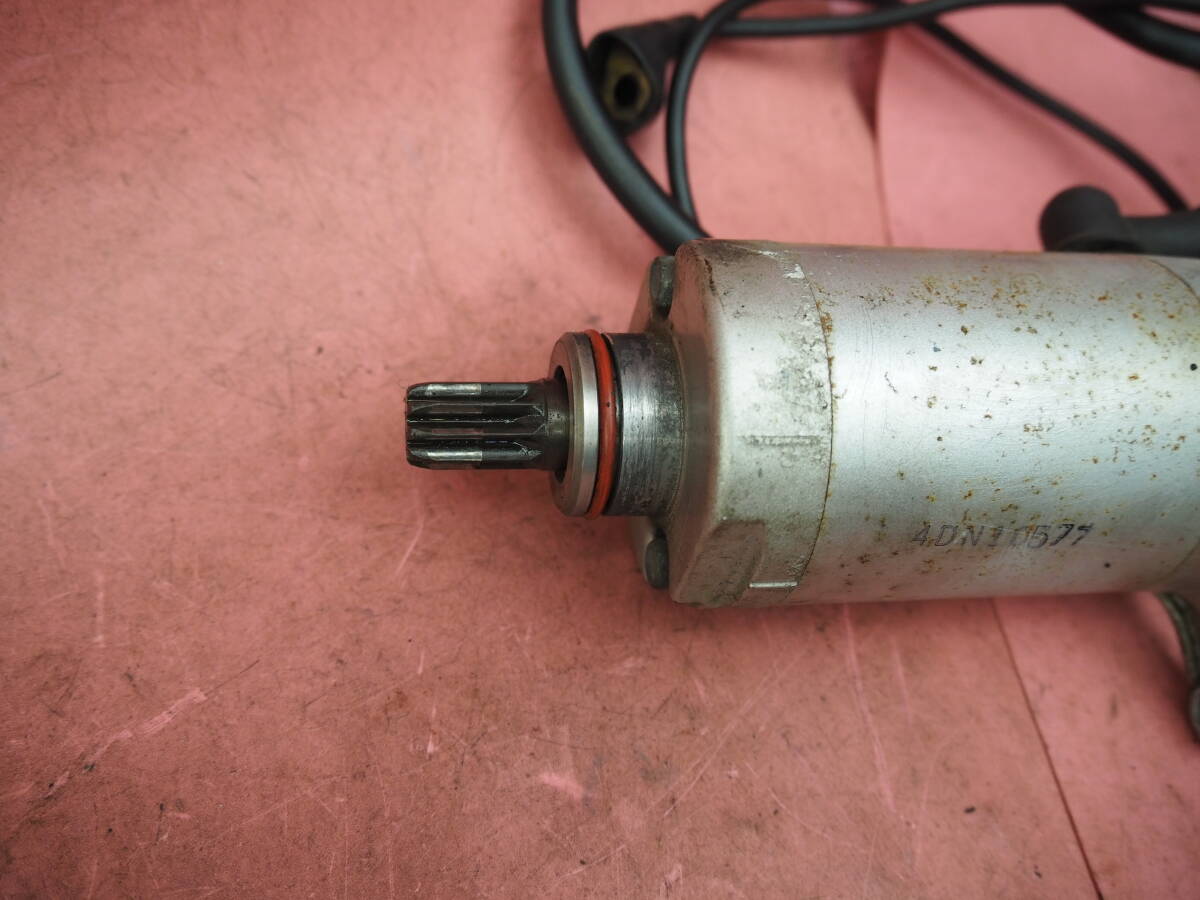 (1臺分解)　動(dòng)畫付 !! 実動(dòng)/異音なし　 SRV250 純正　セルモーター　スターター　電裝 4DN (ルネッサ)　　60Waag64