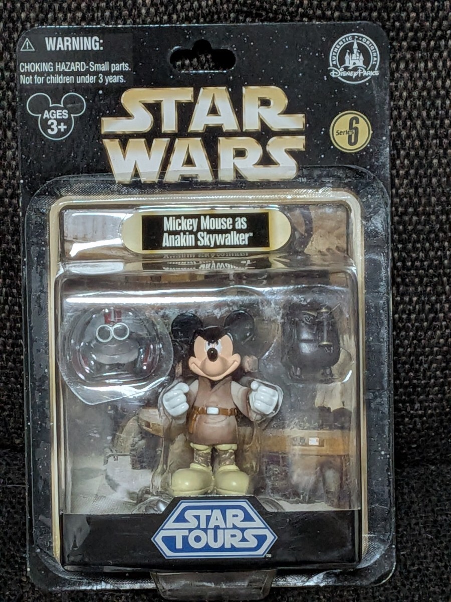 USディズニー STAR TOURS STAR WARS シリーズ6全5種セット 未開封品_画像5