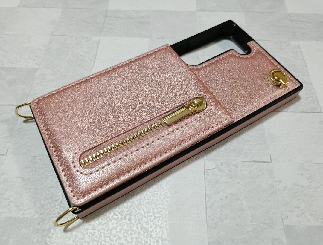 Galaxy S22 для смартфон кейс ремешок на шею шея .. плечо .. розовый 