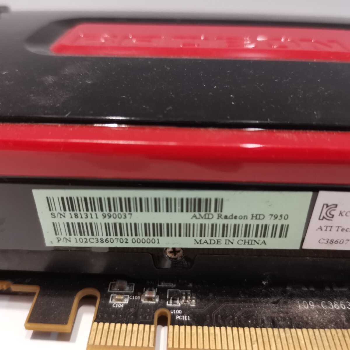 AMD Radeon HD 7950 グラフィックボード ジャンク扱い