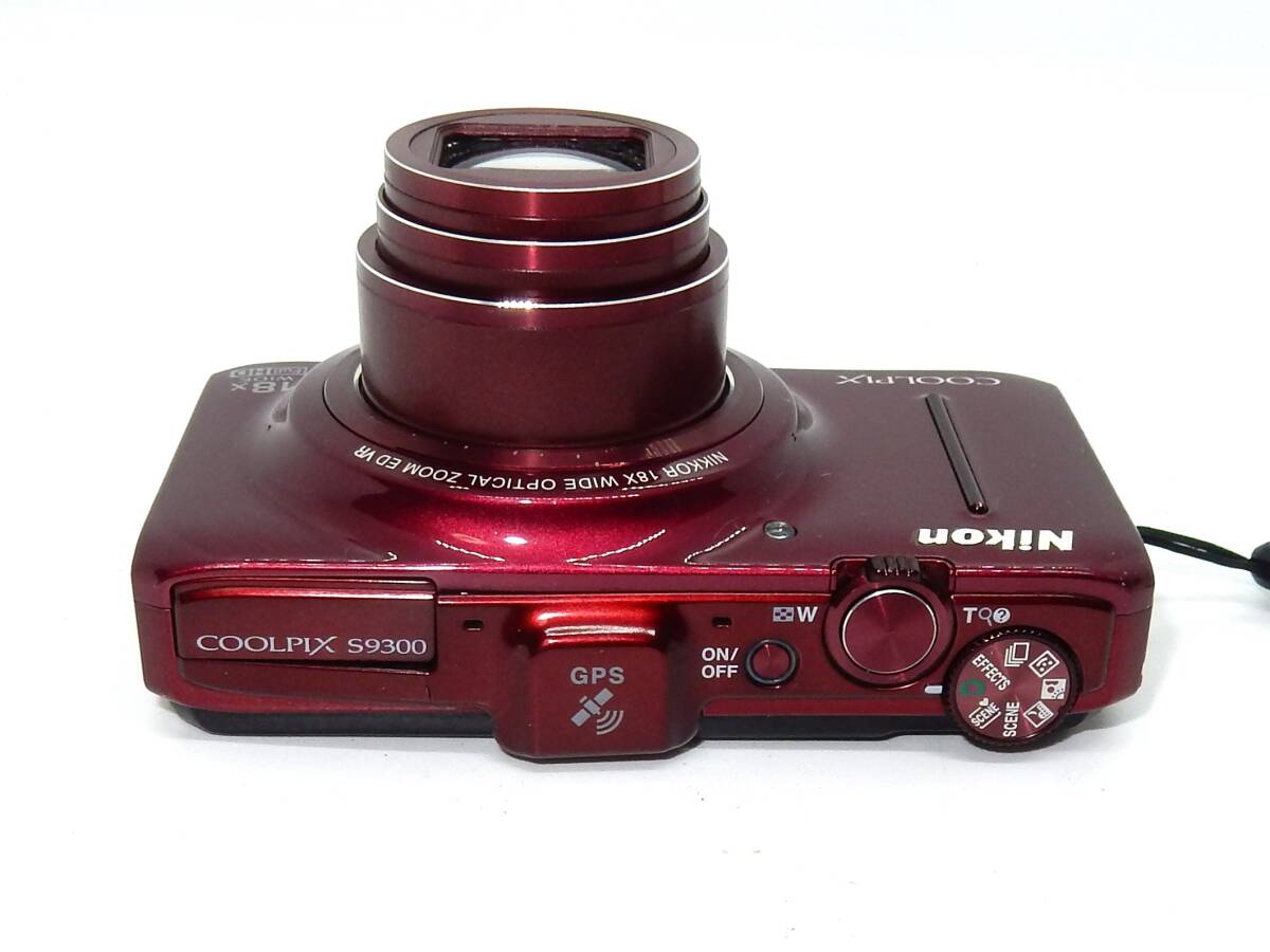 ★美品★ Nikon ニコン COOLPIX S9300 レッド コンパクトデジタルカメラ 元箱付属 #N836382-7_画像5