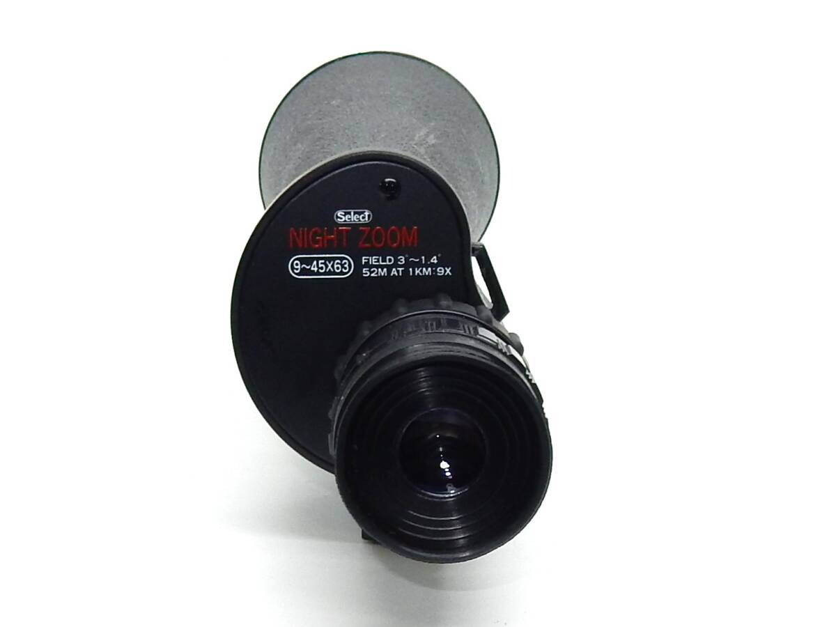 ★美品★ Select Night Zoom 9-45x63 単眼鏡 元箱付屬