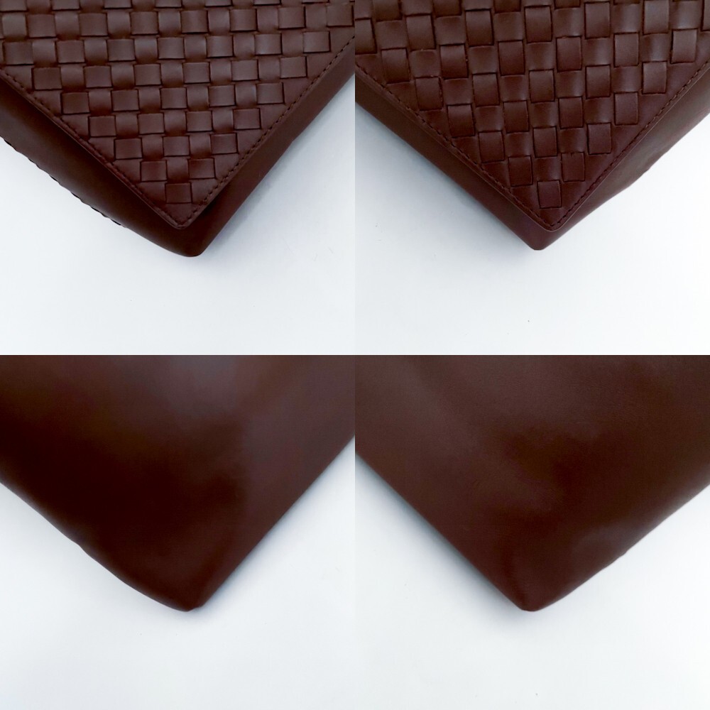 1円■新品同様 幻の逸品 定価45萬 最上級(jí) 型崩れ無し BOTTEGA ボッテガ オールレザー メッセンジャーバッグ ショルダー ビジネス A4 メンズ