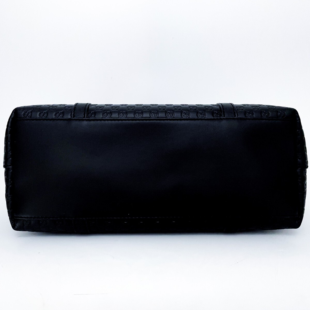 1円■新品同様■幻の逸品■最上級(jí)ライン■GUCCI グッチ 2way マイクロシマ 型押し トートバッグ ビジネス A4 メンズ レディース レザー 黒