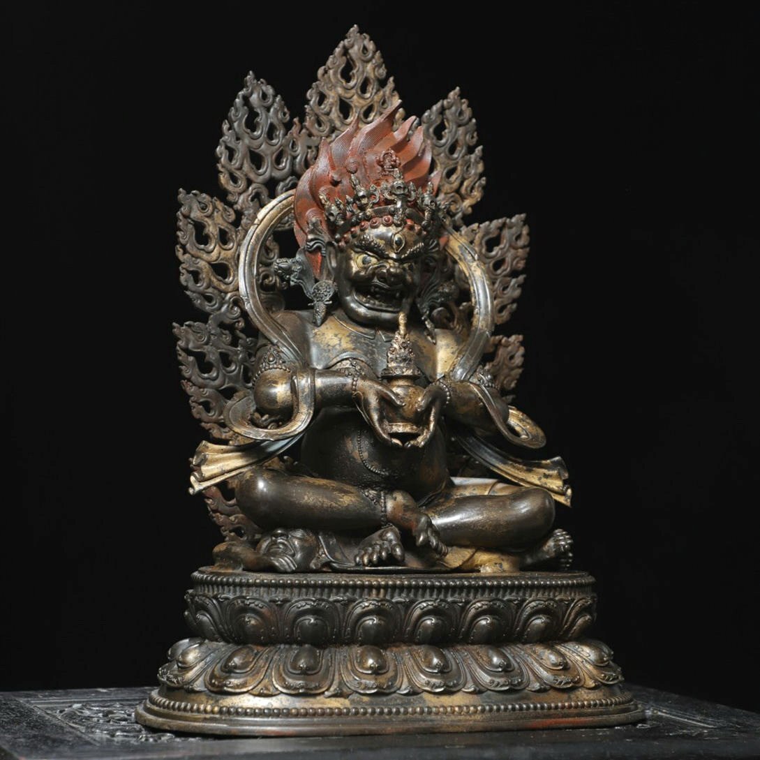 #. сердце * времена старый магазин #B232 Kiyoshi времена медь краска золотой . закон изображение Будды умение скульптура * буддизм старый изобразительное искусство * изображение Будды * маленький . умение * негодный храм старый магазин * негодный храм покупка лот 