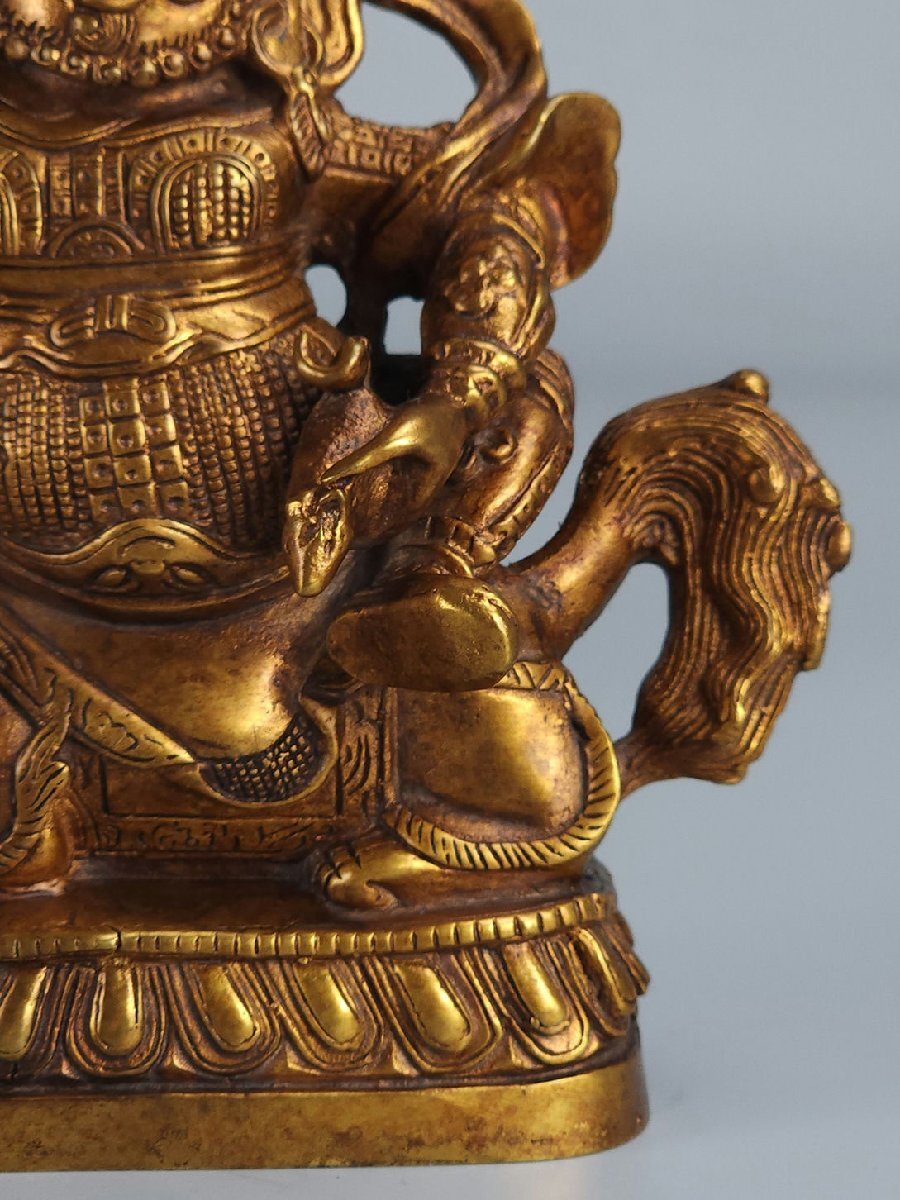 #. сердце * времена старый магазин #K2859 Kiyoshi времена медь краска золотой желтый состояние бог умение скульптура * буддизм старый изобразительное искусство * изображение Будды * маленький . умение * негодный храм старый магазин * негодный храм покупка лот 