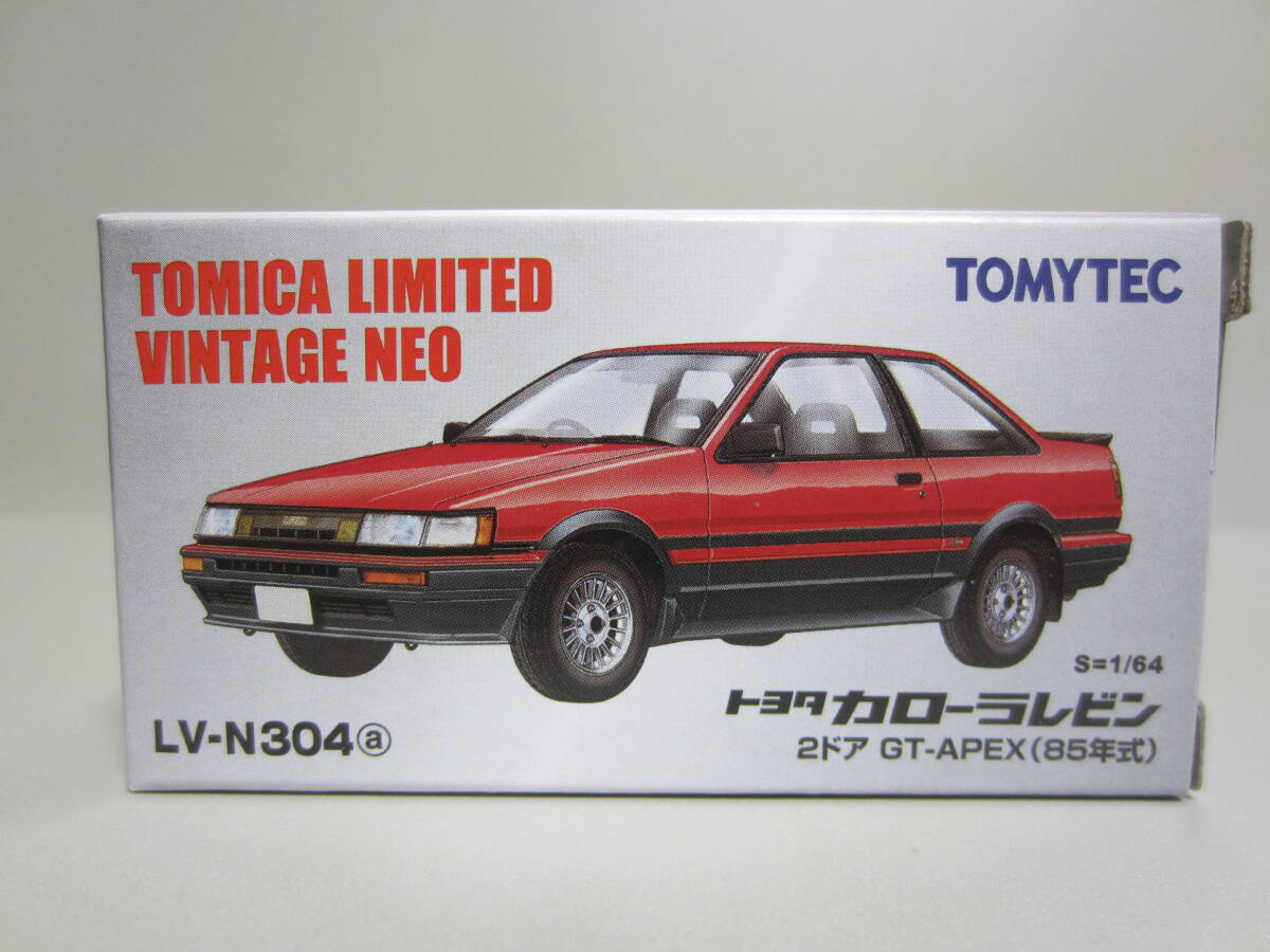 トミカリミテッド ヴィンテージ ネオ LV-N304a トヨタ カローラレビン 2ドア GT-APEX (85年式)_画像1