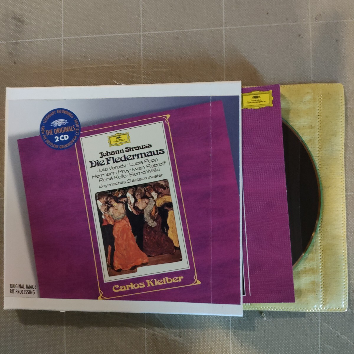 カルロス・クライバー指揮、ヨハン・シュトラウス2世:オペレッタ『こうもり』(2CD)_画像3