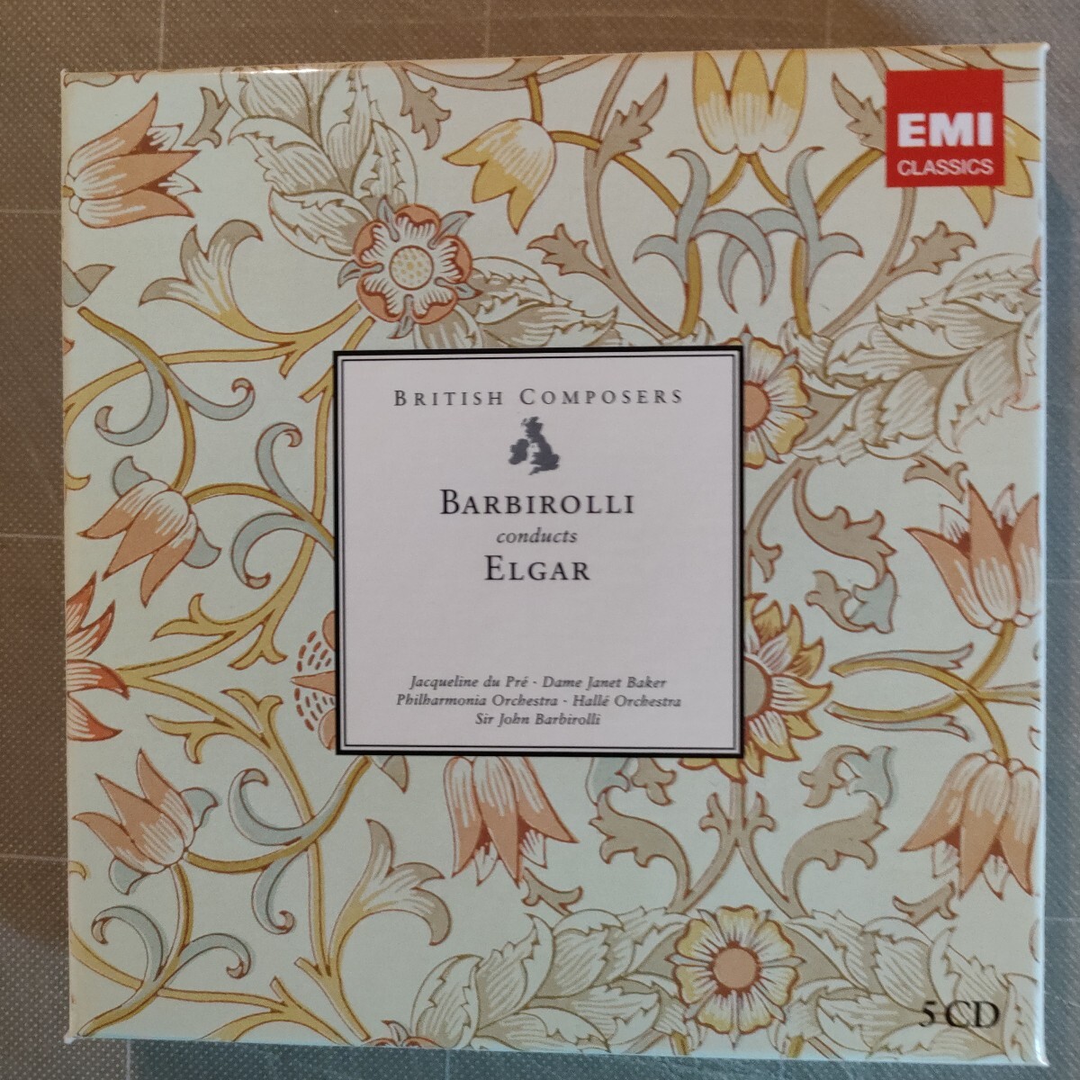 バルビローリ指揮、エルガー作品集(5CD)_画像1