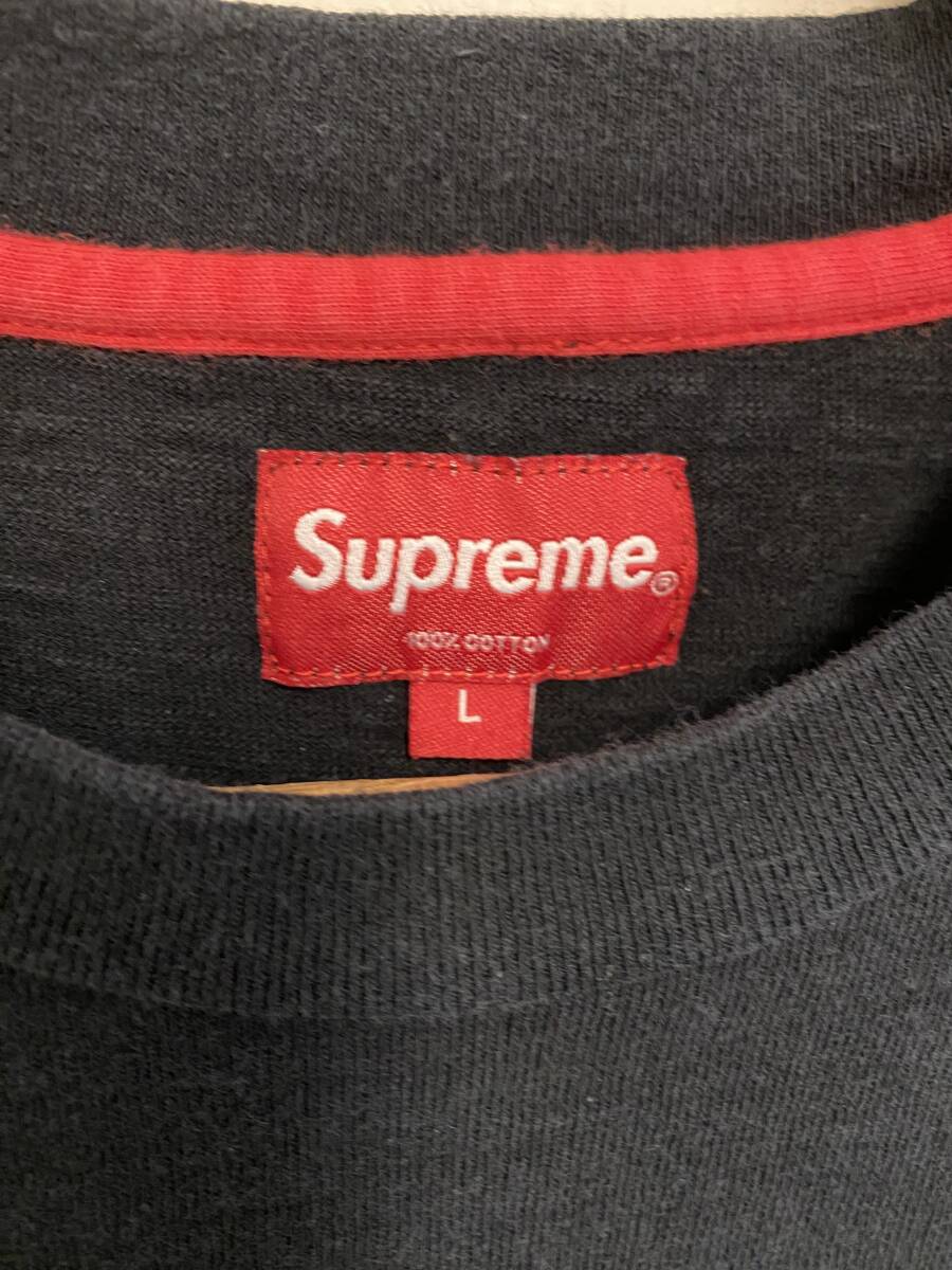 Supreme Tシャツ サイズL BLACK _画像2