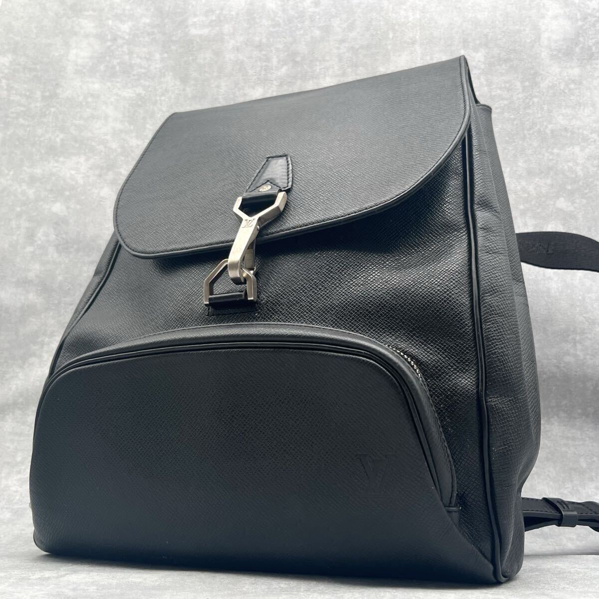 1円〜【希少モデル】ルイヴィトン LOUIS VUITTON リュック ビジネスバッグ タイガ バッグパック カシアー アルドワーズ メンズ_画像1