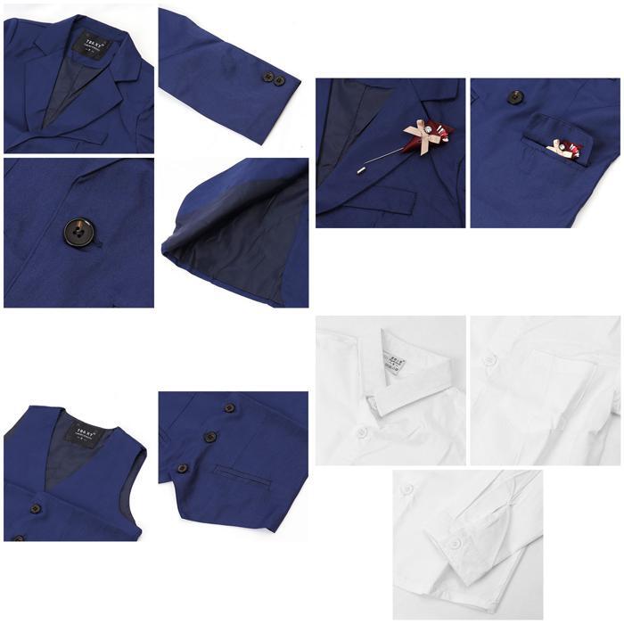 ☆ ダークグリーン ☆ 100cm ☆ フォーマルスーツ lysu10252 卒業式 スーツ 男の子 入学式 セットアップ フォーマルスーツ キッズ ジュニア_画像9