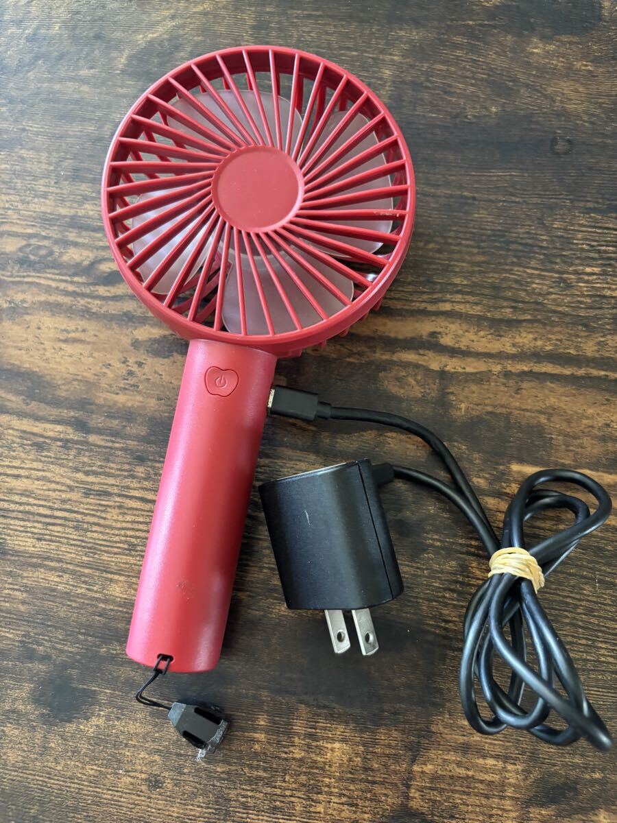 強力ハンディファン 携帯扇風機