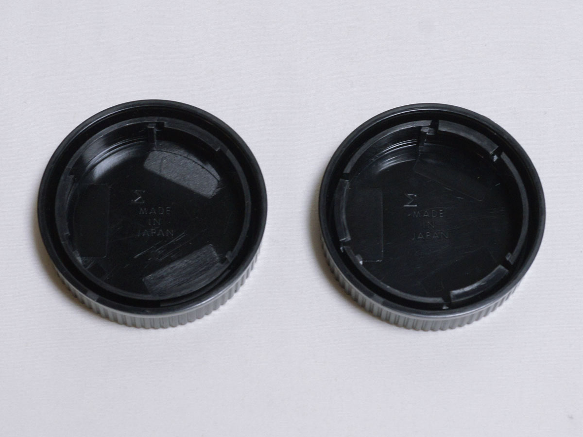 ☆ ニコン用キャップ 4個組 リア 2種 SIGMA + 乳白色 送料無料 ☆ FOR Nikon_画像3