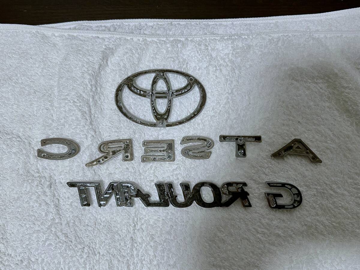 【JZX100】クレスタ前期エンブレムセット ルラーンG 送料無料【GX100】