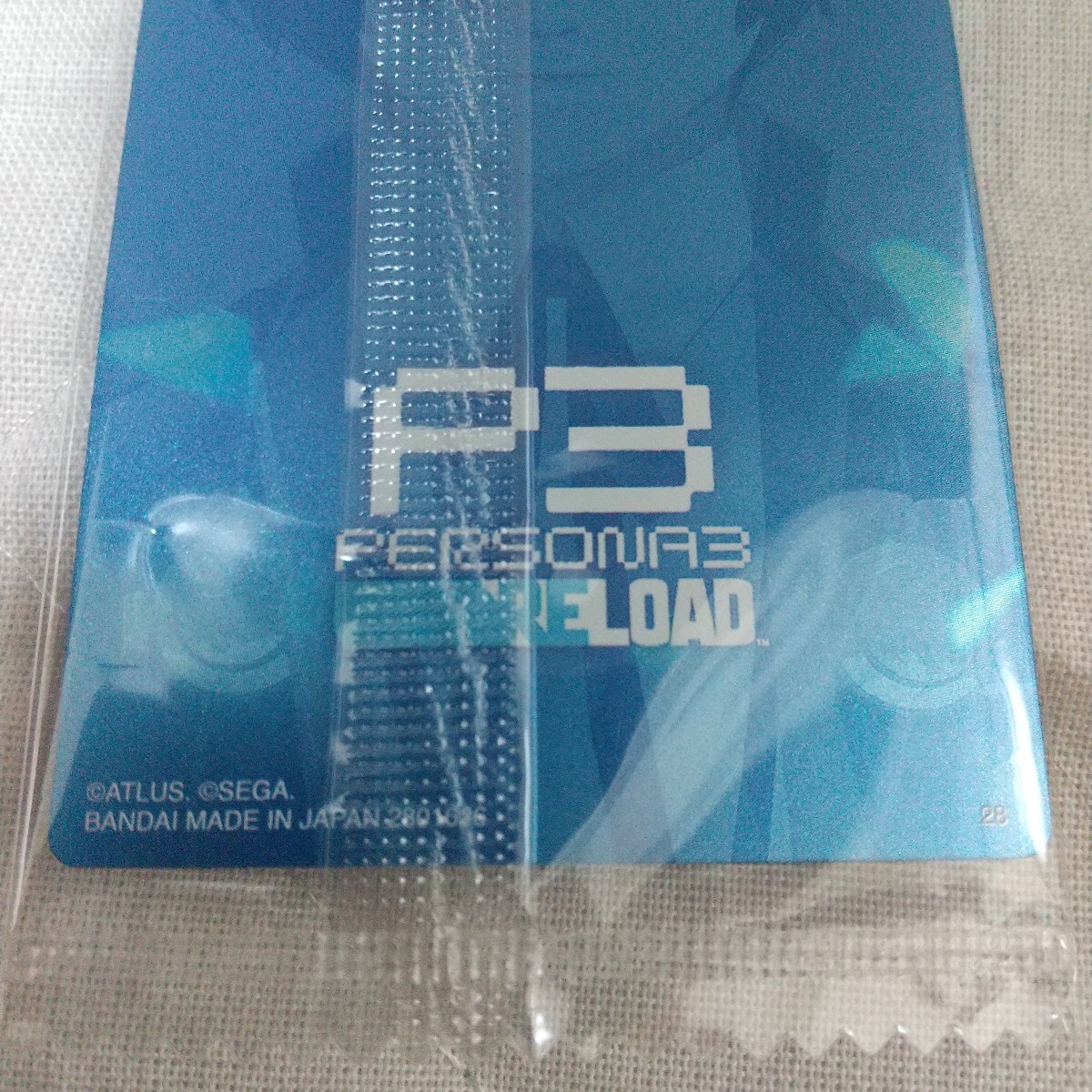 ペルソナ カード ウエハース SP1 P3R 結城理 スペシャルカード ペルソナシリーズ ウエハース2 P3R＆P4G&P5R PERSONA 箔押し No.28 主人公_画像8