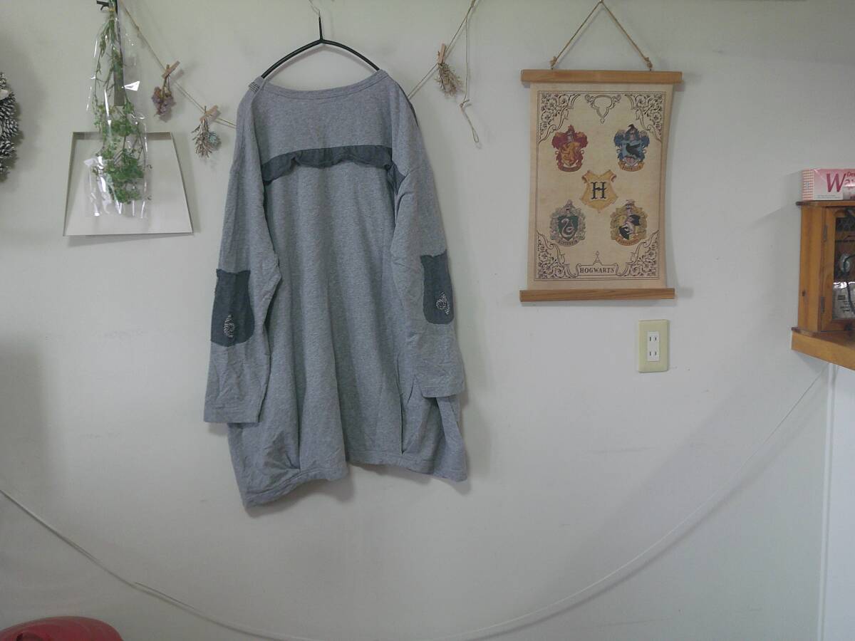 中古 ！D.S.CLUB/ドラッグストアーズdrug stores大きいサイズ 袖が可愛いプルオーバー