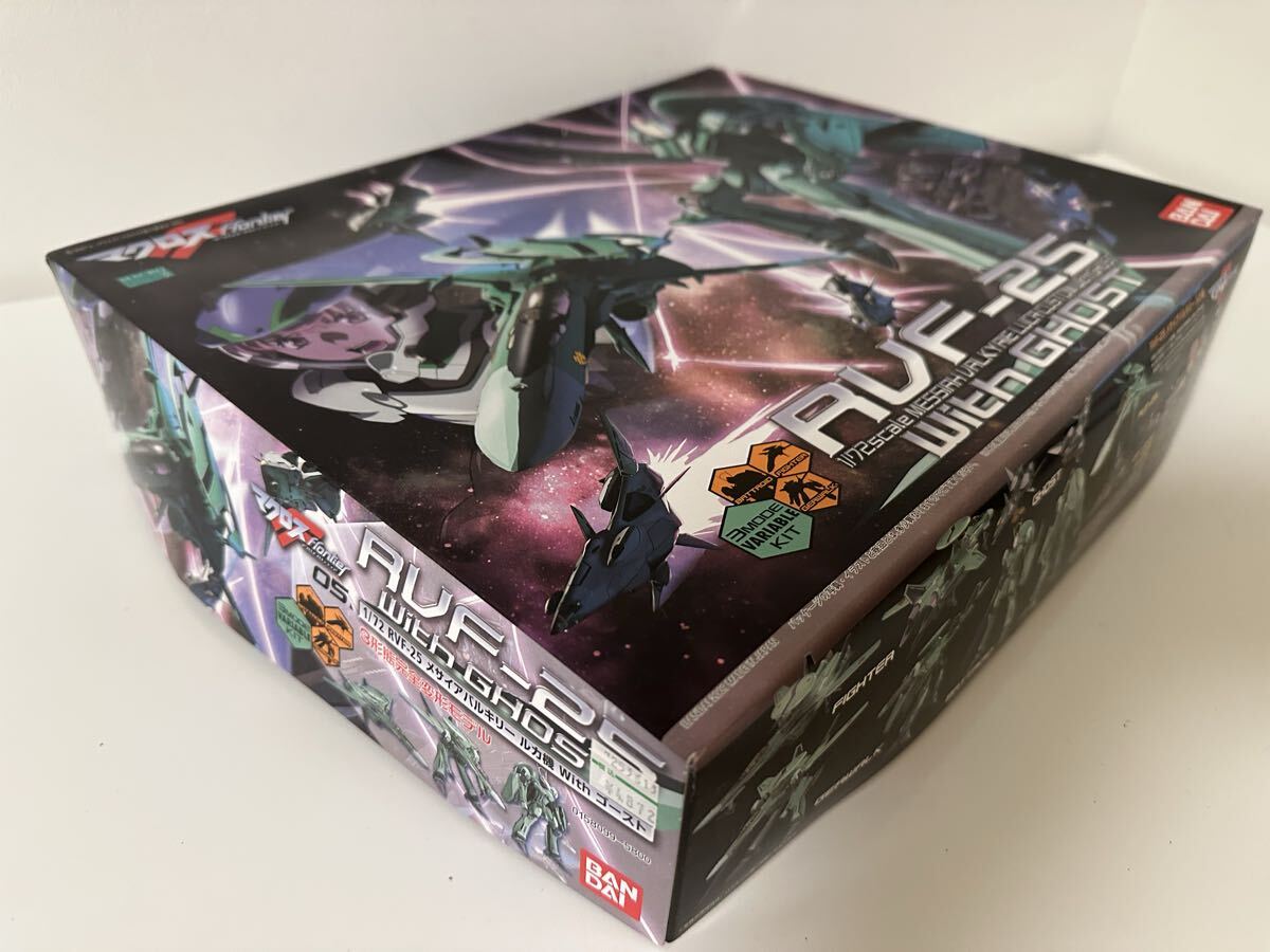 現(xiàn)狀品　1?　1/72 RVF-25 メサイアバルキリー ルカ機(jī) with ゴースト マクロスF(フロンティア)