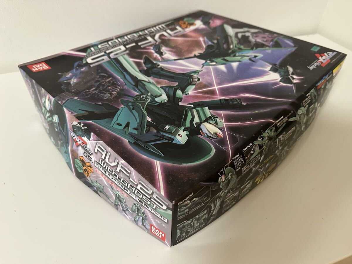 現(xiàn)狀品　1?　1/72 RVF-25 メサイアバルキリー ルカ機(jī) with ゴースト マクロスF(フロンティア)