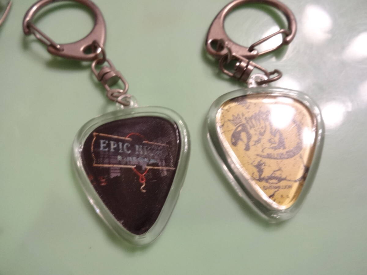 B'z LIVE-GYM キーホルダー?。搐摹?019 WHOLE LOTTA NEW LOVE　hinotori ピックキーホルダー 2017-2018 epic