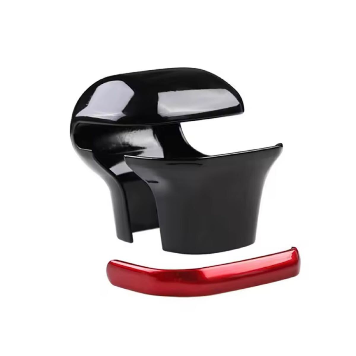 NOAH VOXY★光沢ピアノブラック シフトノブカバー★ノア ヴォクシー90系 ドレスアップ カスタム 高級感 送料無料_画像2